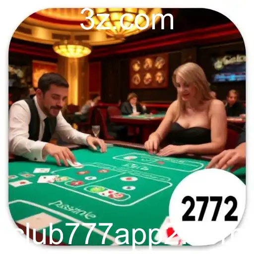 A Emoção do Cassino ao Vivo no club777.com App